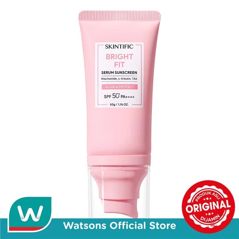 Skintific Bright Fit Serum Sunscreen SPF50+ PA ++++ 50g