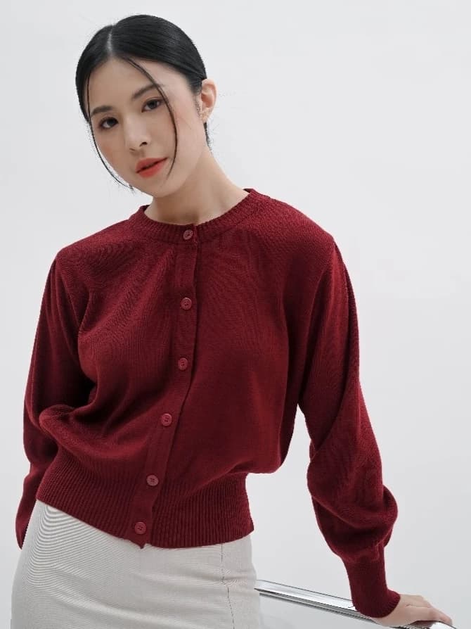 NIGOO Daisy Cardigan Rajut Knitwear Wanita