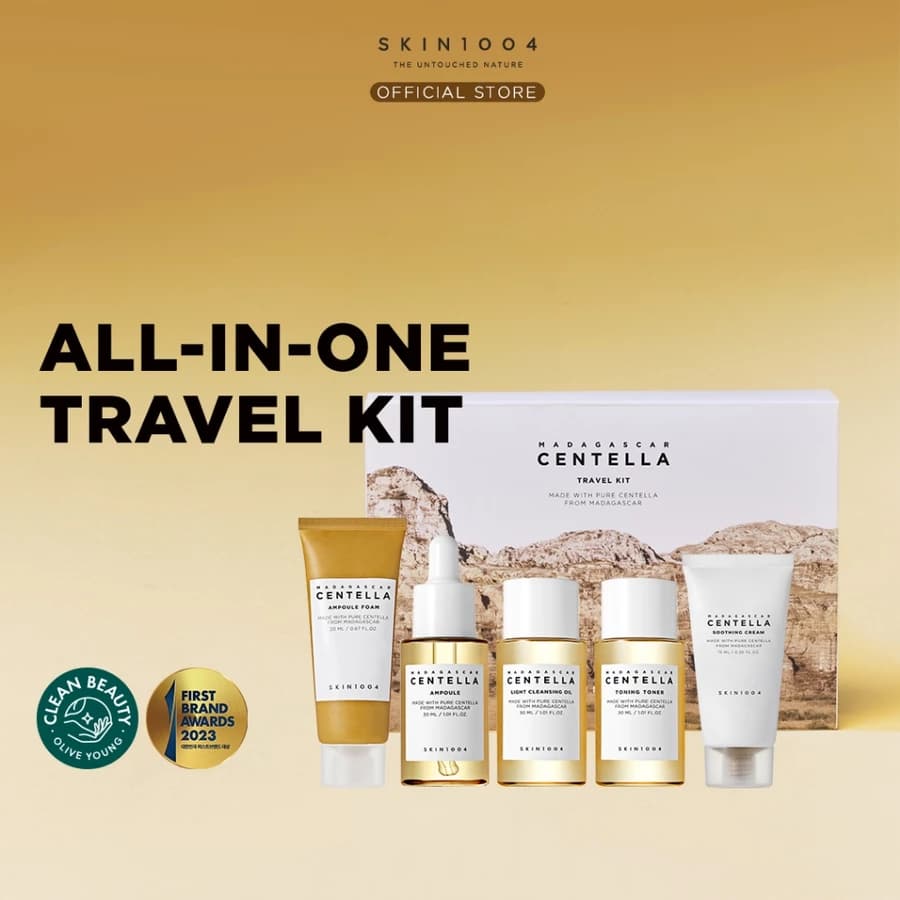 Madagascar Centella Travel Kit 5 Types (with BOX)