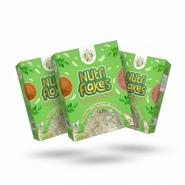 Nutriflakes Sereal Umbi Garut Ampuh Mengatasi Asam Lambung, Maag Dan Gerd
