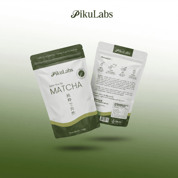 PikuLabs Pure Matcha Powder 100gr
